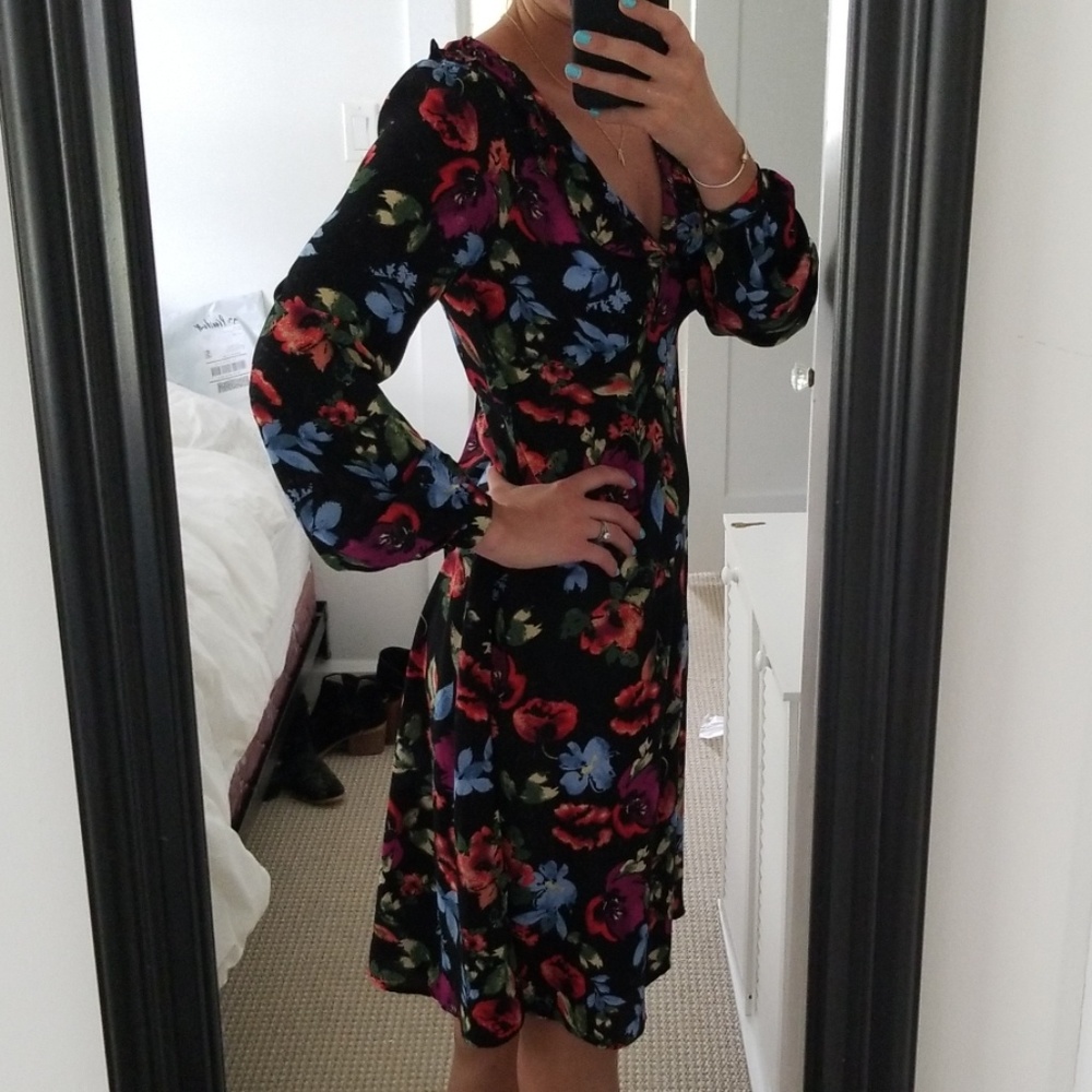 Floral midi dress